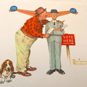 Norman Rockwell Print